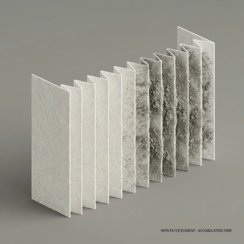 HEPA filter close up